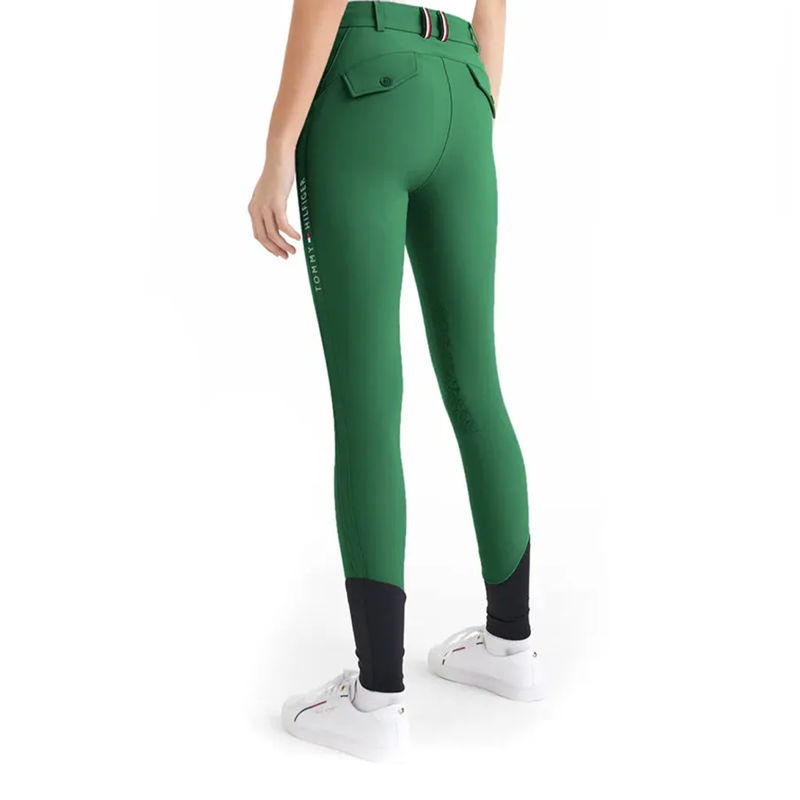 Tommy Hilfiger Women's Knee Grip Classic Breeches - Hunter Green-1